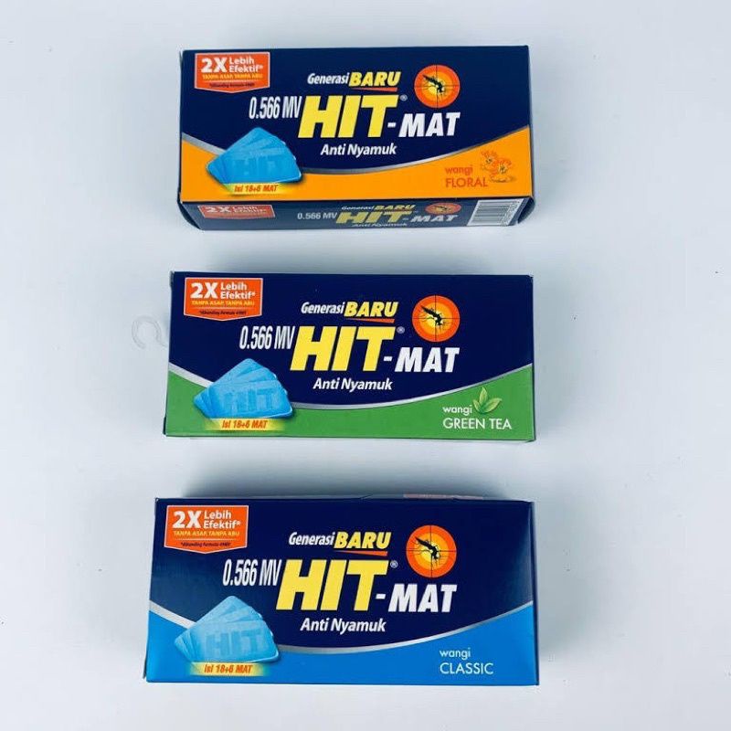 Hit Mat isi ulang kertas / Hit elektrik