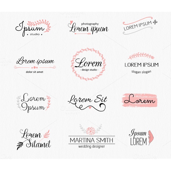 Vector Logo Templates Logotypes