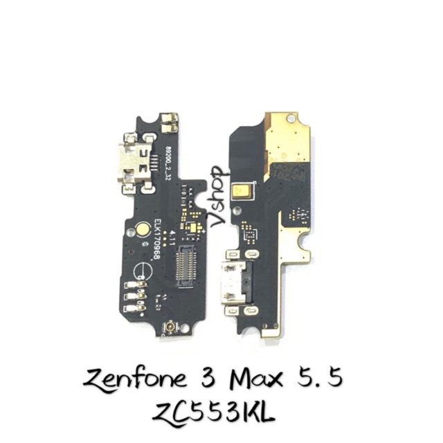 Flexibel Flexible Con TC Konektor Conektor Charger Zenfone 3 Max 5.5inch ZC553KL
