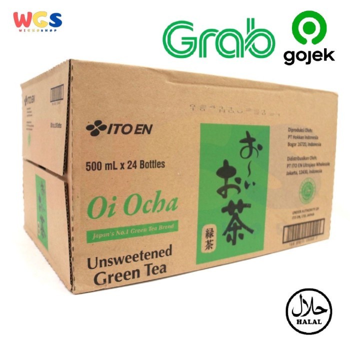 ItoEn - Ito En Japanese Green Tea 24 btl x 500ml - Khusus Gojek - Grab