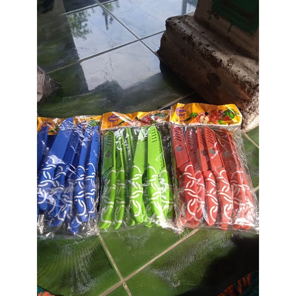 grosir 10 pcs pisau dapur tajam