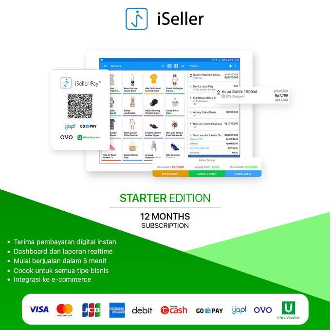 

Big Sale iSeller Starter Edition 12 Month Subscription Big Sale