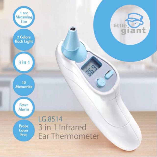 LITTLE GIANT 3 IN 1 INFRARED EAR THERMOMETER LG.8514 (THERMOMETER)