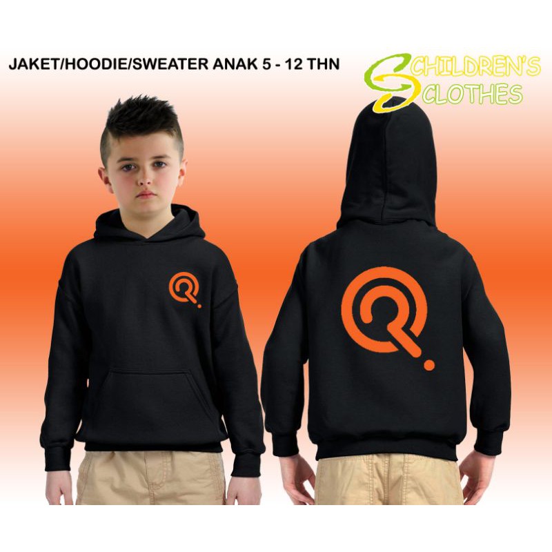jaket hoodie anak Riko the series logo