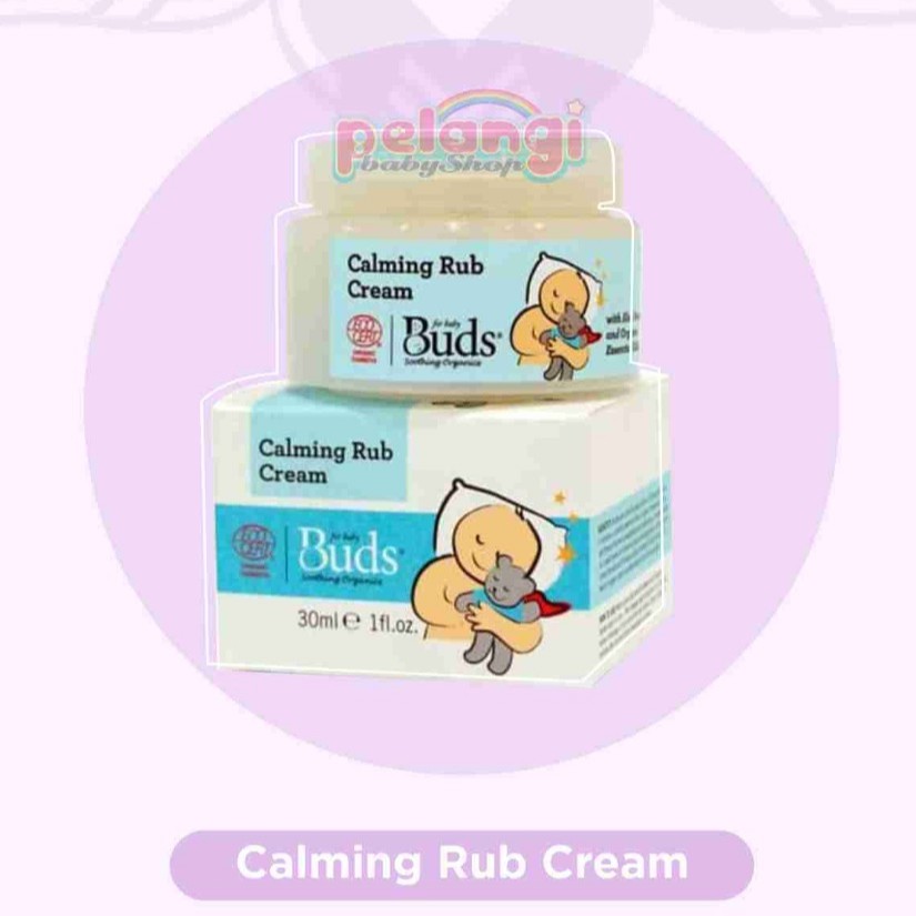 Buds Organics BSO - Calming Rub Cream 30ml