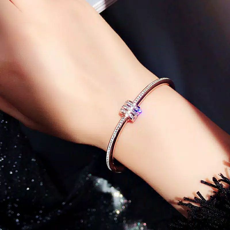 GG Gelang Bangle Ring Putar Titanium # GB-106