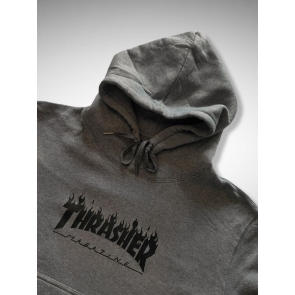PL / SECOND - HOODIE THRASHER ( FASHION / NON ORI )