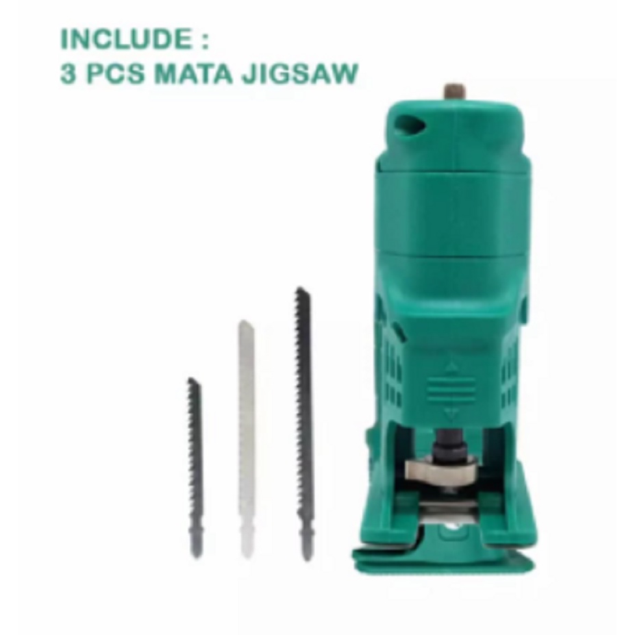 Adaptor Saw Head Mailtank SH-220 Adapter Bor Menjadi Jigsaw Adaptor Mesin Gergaji Potong Kayu Jig saw