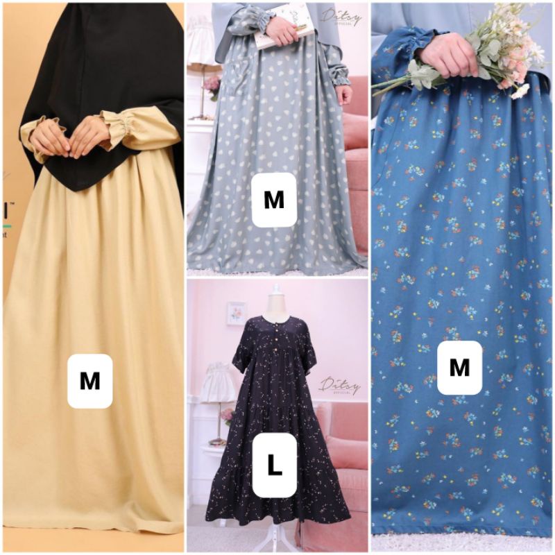 Ditsy Februari'22 (veil deep blue, buttermint, midnight, lilura ashwood,  alora deep, riven jade, ma