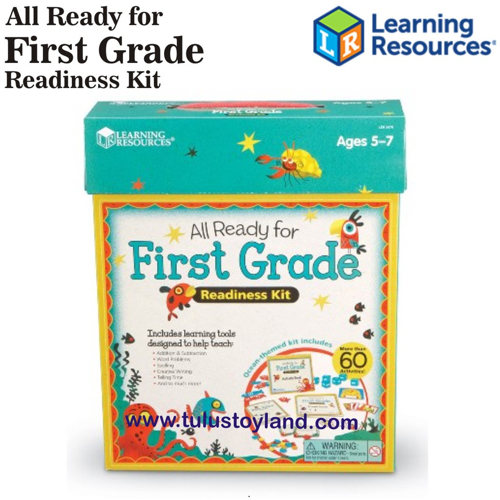 Learning Resources First Grade Readiness Kit Buku Aktifitas Anak