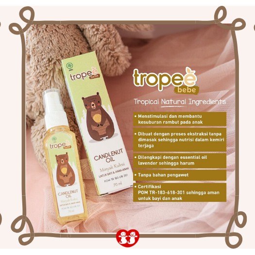 Tropee Bebe Candlenut Oil