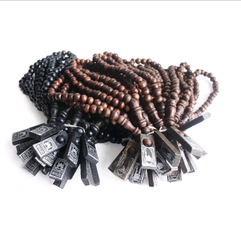 TASBIH KAYU 33 BUTIR - OLEH OLEH HAJI DAN UMROH BALIKPAPAN