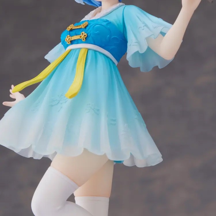 Action Figure Rem Re: Life In A Different World From Zero National Dress Bahan PVC Ukuran 22cm Untuk Koleksi