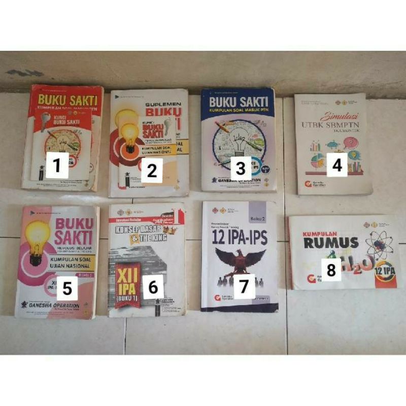 [Preloved] Kumpulan Buku Ganesha Operation.