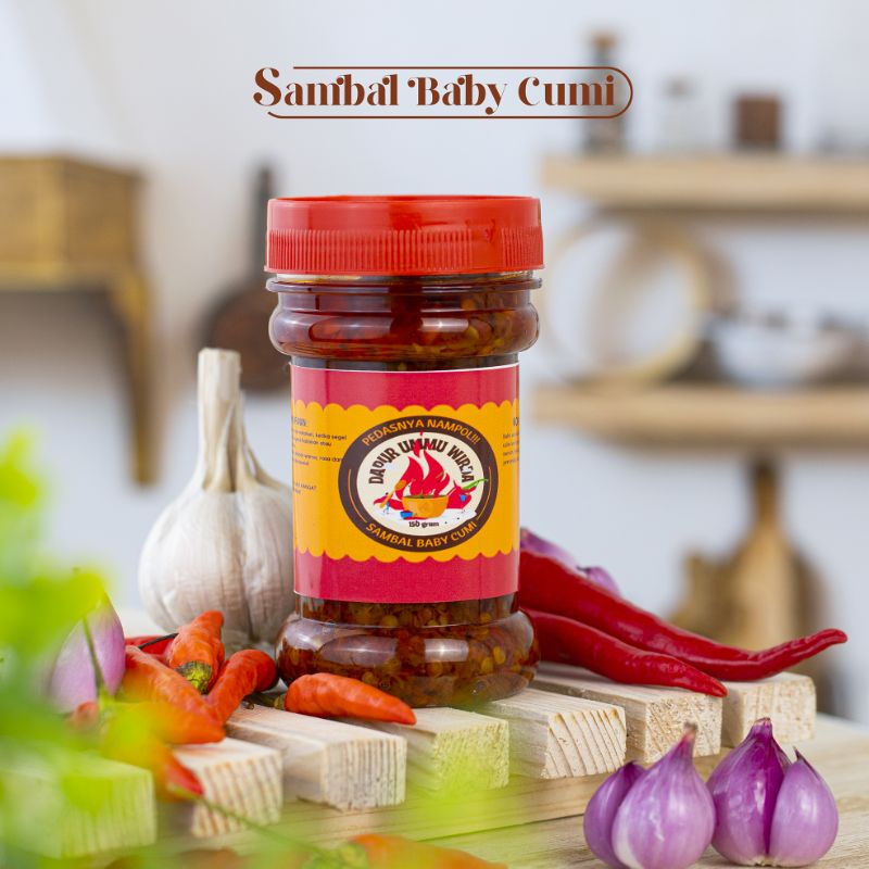 

Sambal Baby Cumi Pedas Sambel Baby Cumi Pedes Dapoer Ummu 150gr