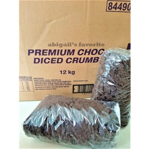 

premium choco diced crumb 12 kg