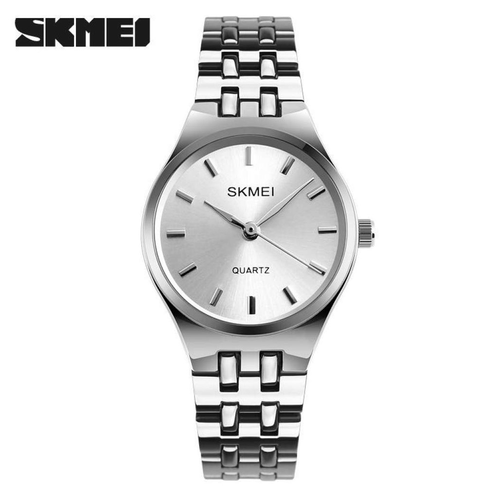 Jam Tangan Wanita / SKMEI 1133 Women Analog / Jam Tangan Stainless Steel / SKMEI