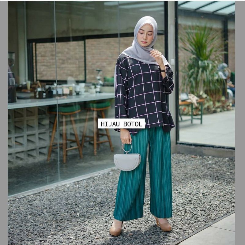 celana plisket premium//KULOT PLISKET PREMIUM / CELANA KULOT 184 / CELANA PANJANG/PLISKET