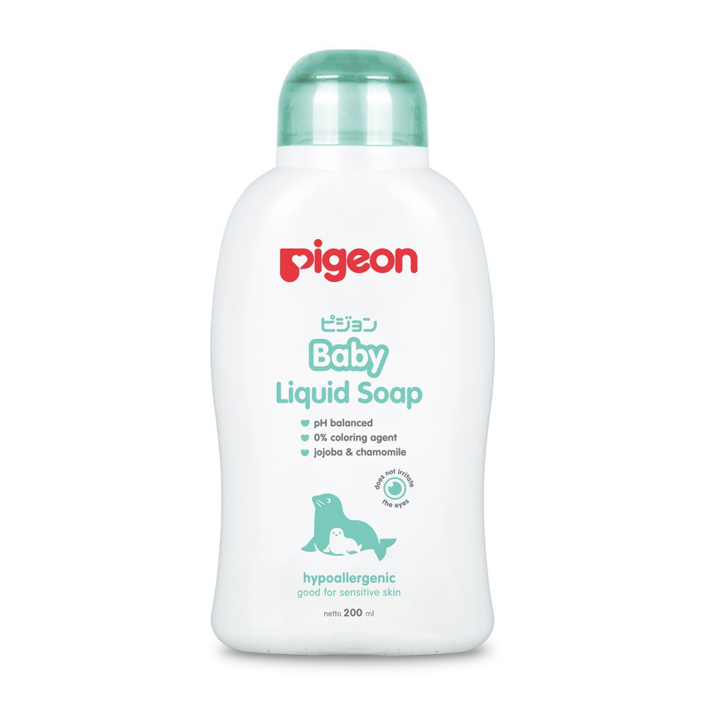 PIGEON Baby Liquid Soap 200Ml | Sabun Cair Bayi