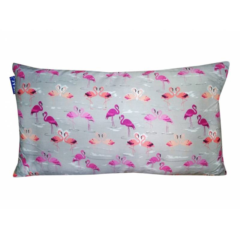 

JYSK Bantal Murah Long Cushion Flamingo 28X50CM Grey Pink