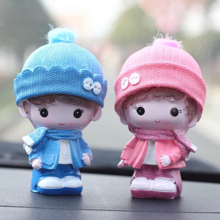 MINIATUR PAJANGAN MOBIL BONEKA 0722