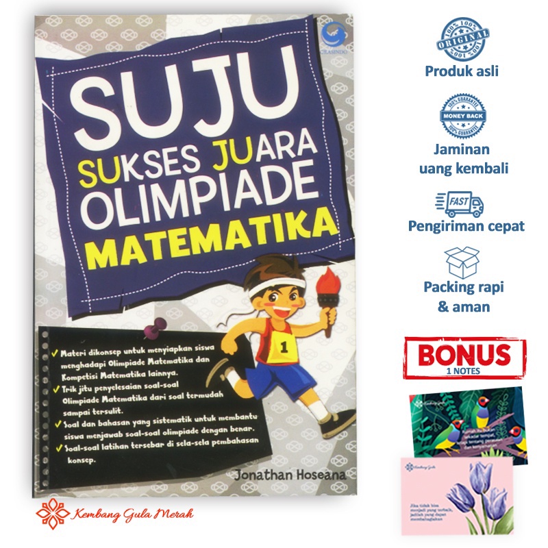 Buku SUJU - Sukses Juara Olimpiade Matematika