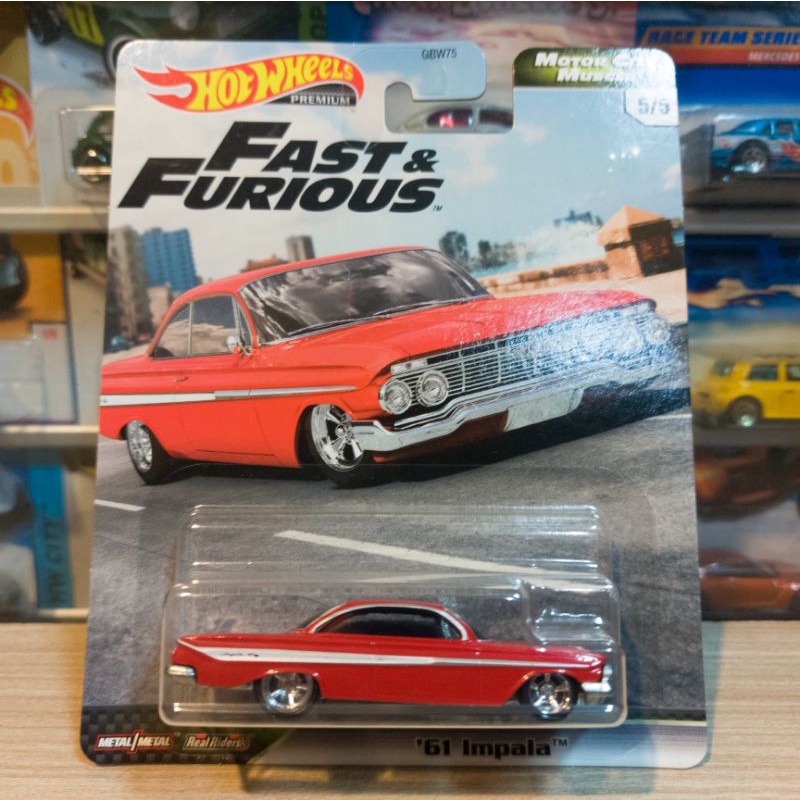 HOT WHEELS 61 IMPALA - MOTOR CITY MUSCLE - PREMIUM