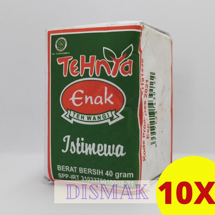 Teh Wangi Enak Istimewah 10x40 grm