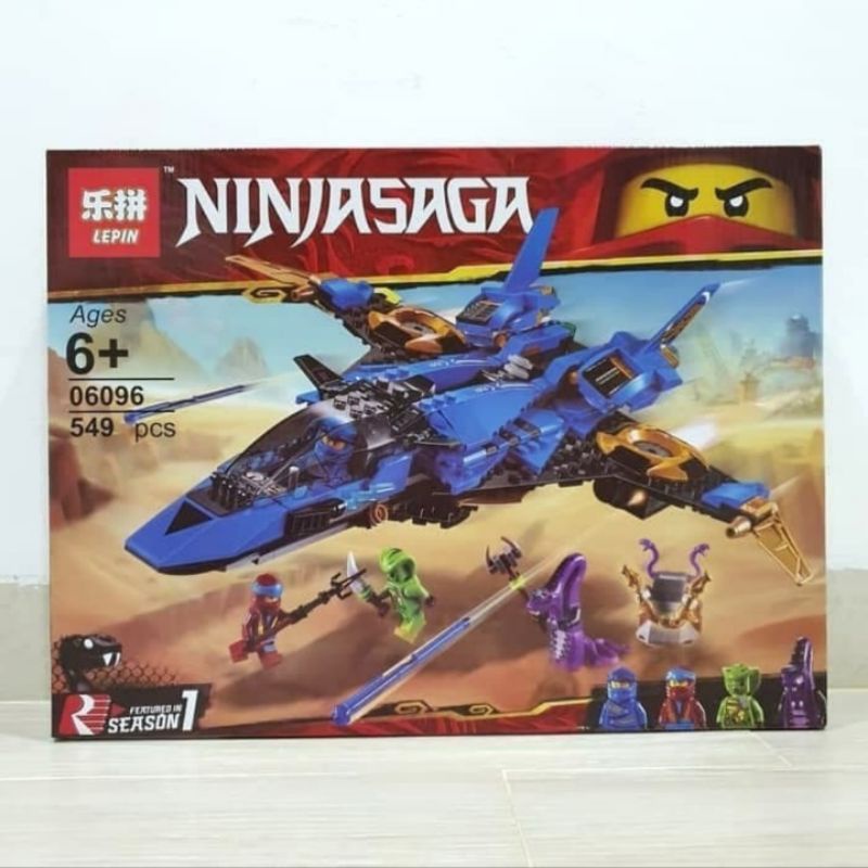 Lepin 06096 NinjaGo Jay Storm Fighter 70668