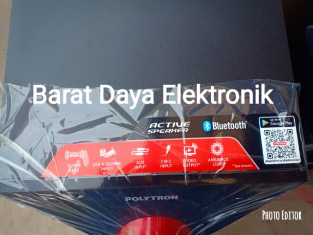 Speaker Polytron Speaker Aktif PAS 8C28 Bluetooth