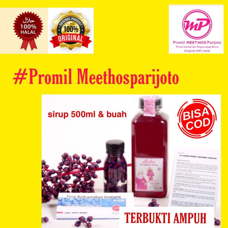 

MEETHOS~~~SIRUP PARIJOTO MURIA,PROMIL HERBAL 500 ML