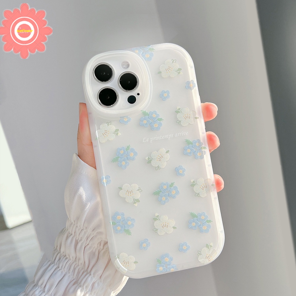 Oil Painting Fresh Flower Cute Case Samsung A13 A53 A03 A02s A03S A22 A52S A12 A23 A73 A32 A10s A21s A03 Core A33 M11 A72 A23S A11 M23 M2 A51 A50S A20 A30 Soft Cover