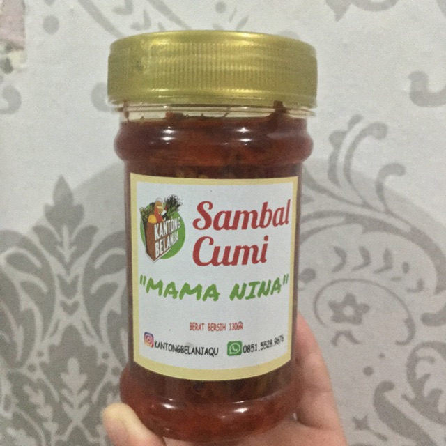 

Sambal Cumi "Mama Nina" 130gr