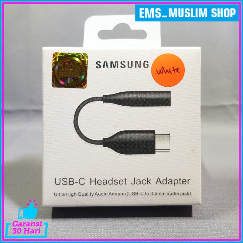 Converter Sambungan Headset Jack type C Samsung A33 A53 A73