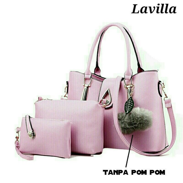 Handbag 3in1 / tas selempang wanita / tas wanita / tas murah / paket3in1 / handbag murah