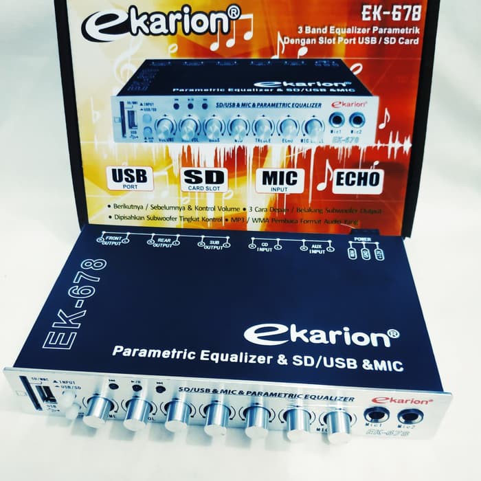 Parametrik Ekarion - Parametrik Ekarion EK-678 - USB - Mic
