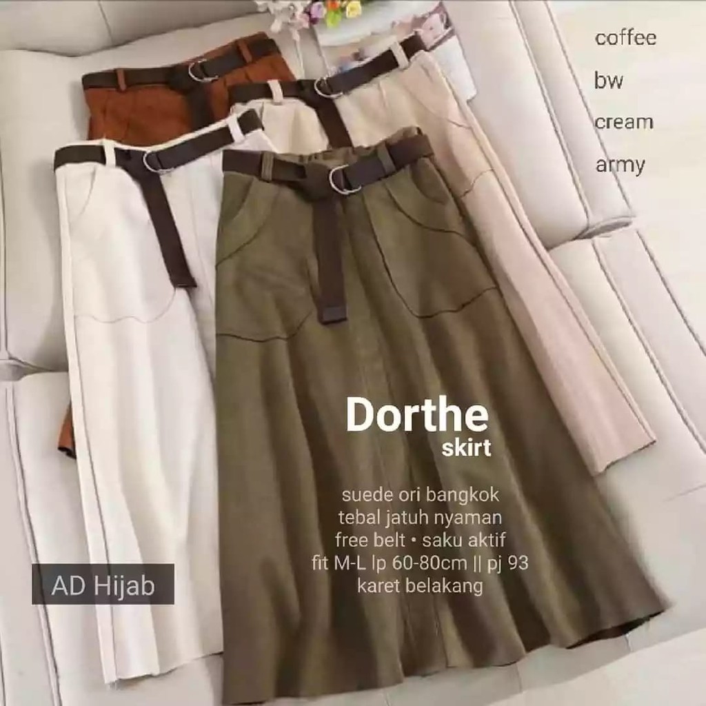 ALEEYA Rok Suede /  Dorthe Maxi Skirt Suede (2110)