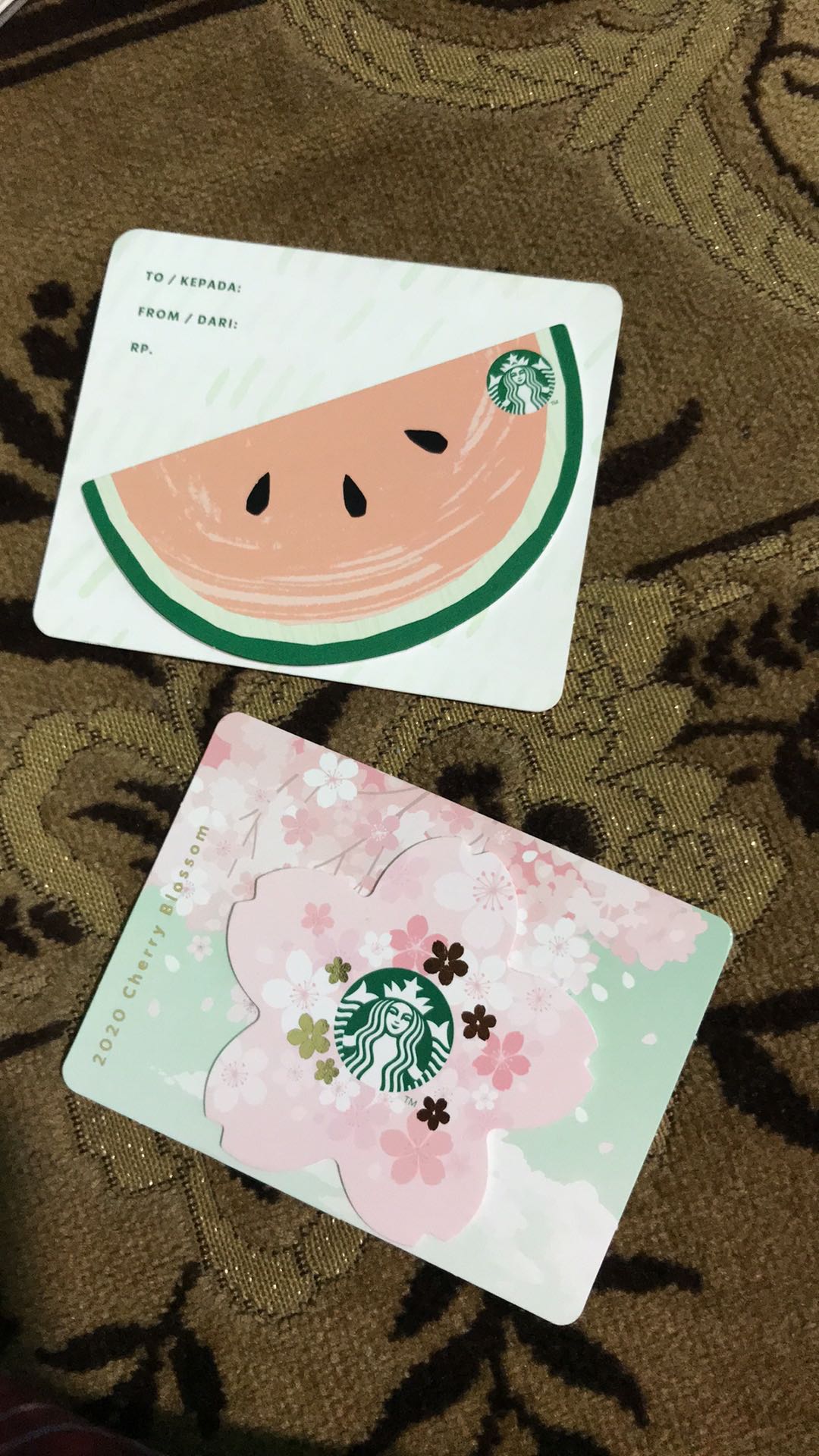 Starbucks Buble Wrap