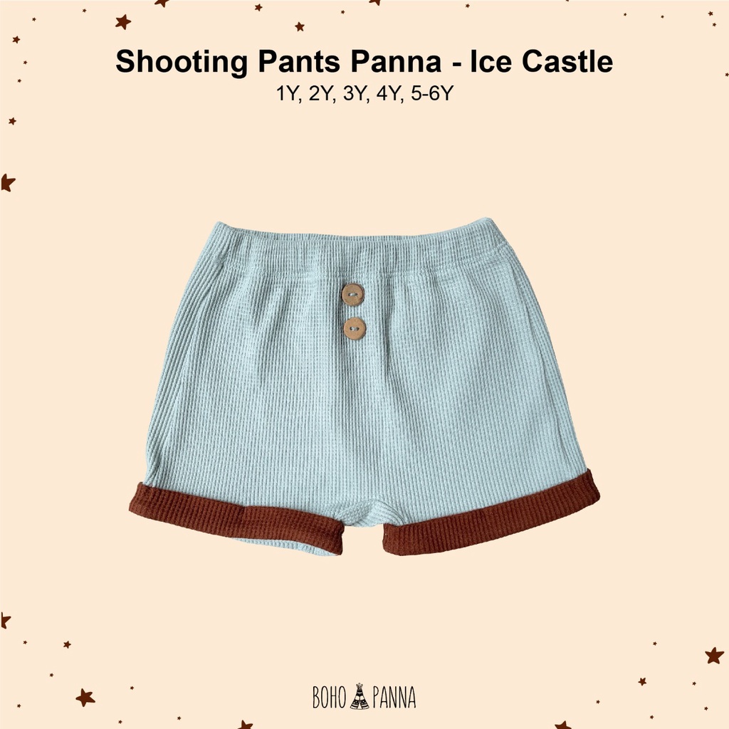 Bohopanna Shooting Pants Panna // Celana Pendek Anak Unisex