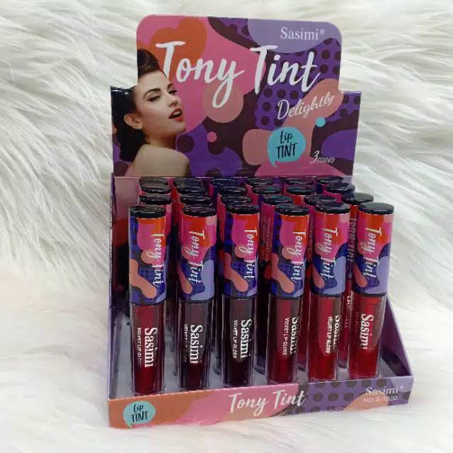 Sasimi lip tint 1920  / bok isi 24.pcs