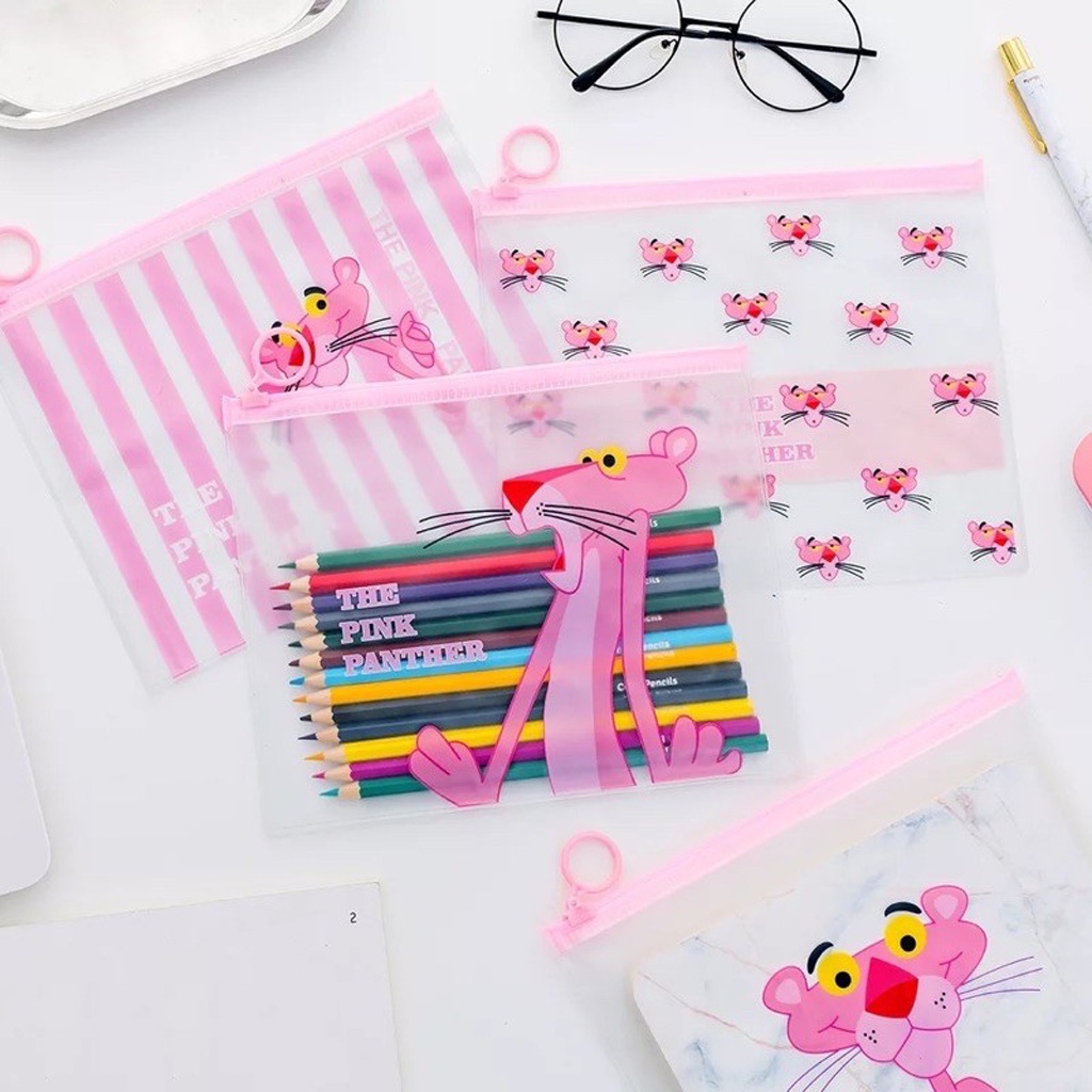 ❤️GTB❤️ R079 Tempat Pensil Transparan Pencil Case Import