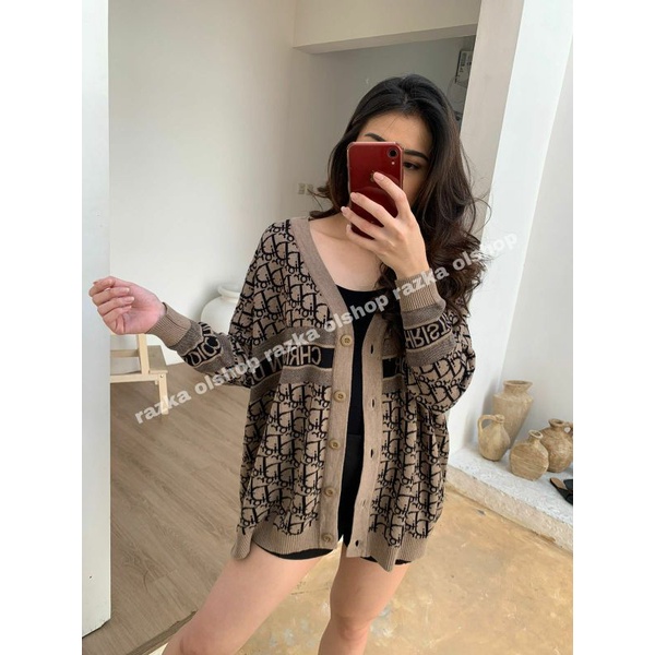 Cardigan Rajut Import Jumbo Big Size XXXXL