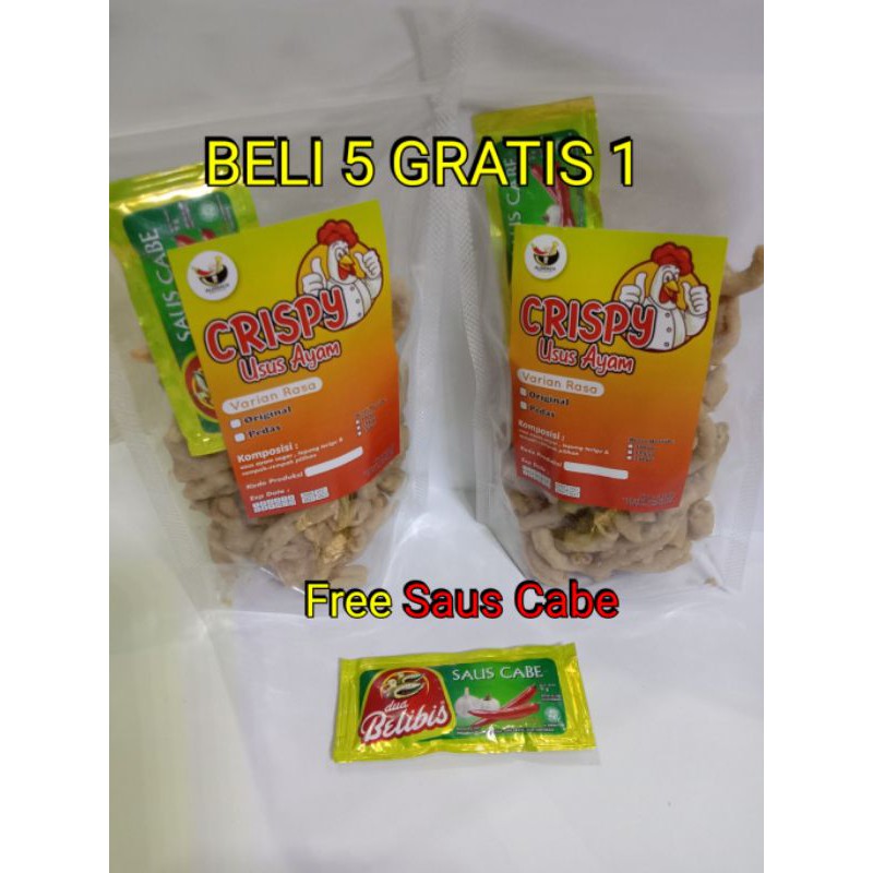 

Keripsus Crispy Usus Ayam Super enak gurih 100gr