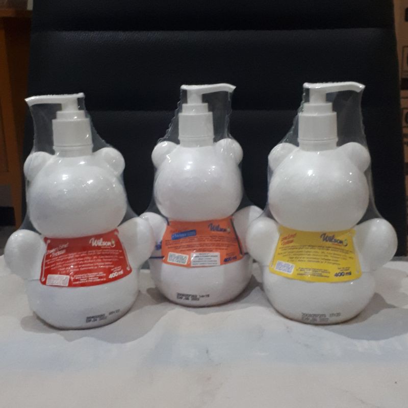 Wilson Hand soap Sabun Cuci Tangan baby bayi anti bakteri &amp; kuman 400ml Botol Beruang Lucu Termurah