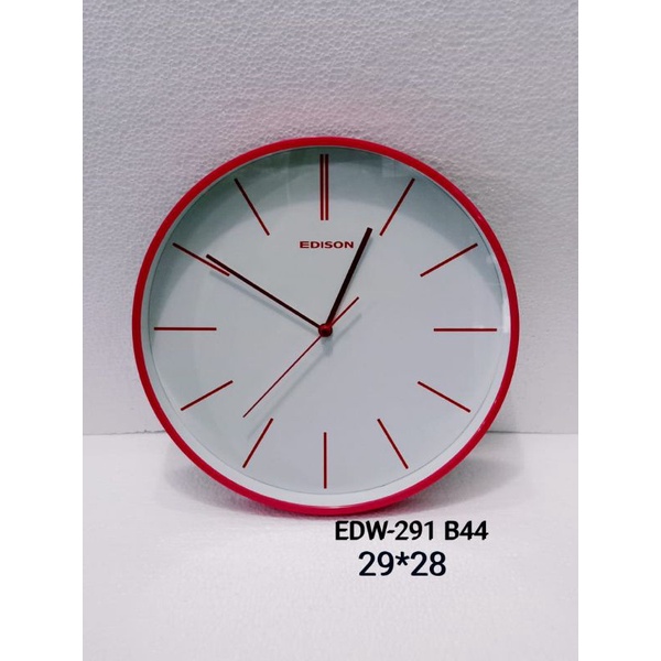 jam dinding EDISON EDW 291 B44/jam dinding bagus/jam dinding besar