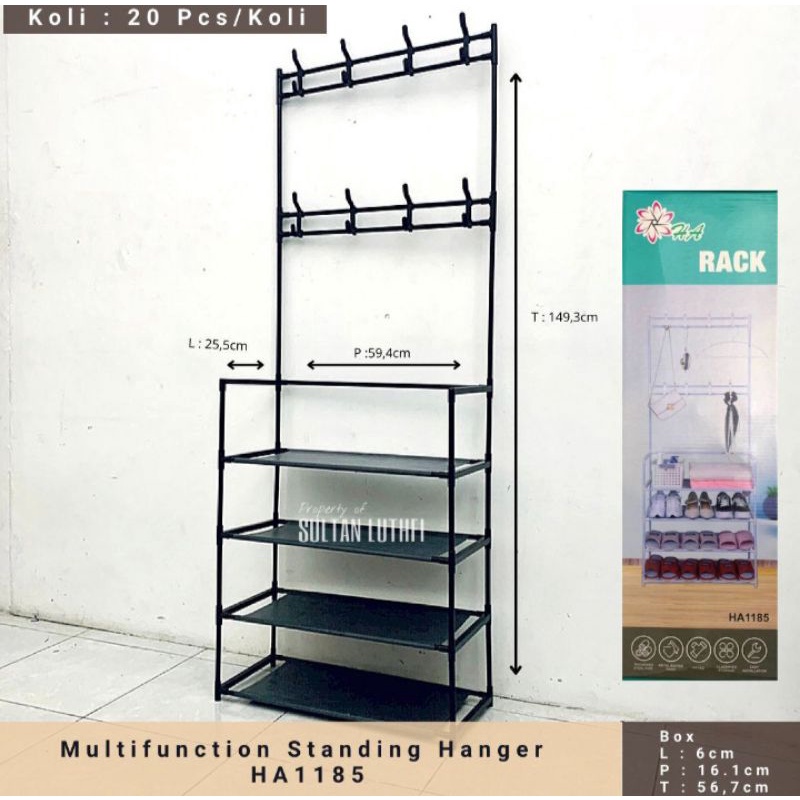Multifunction Standing Hanger HA1185