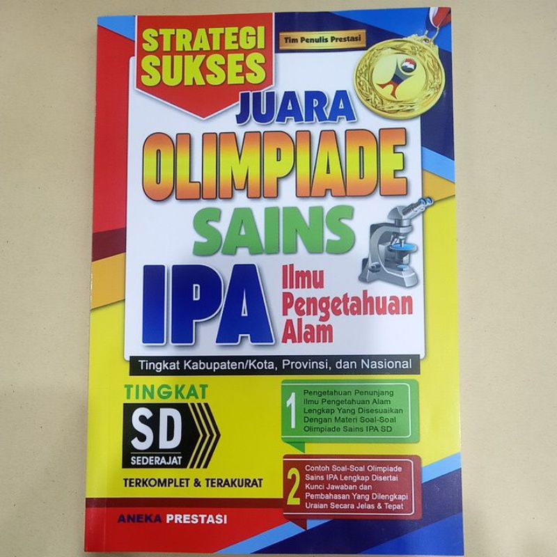 BUKU OLIMPIADE SAINS IPA TINGKAT SD K-13 EDISI TERBARU