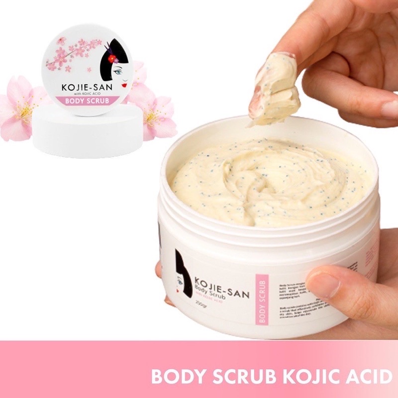 Jual Kojie San Body Scrub Kojiesan lulur Shopee Indonesia