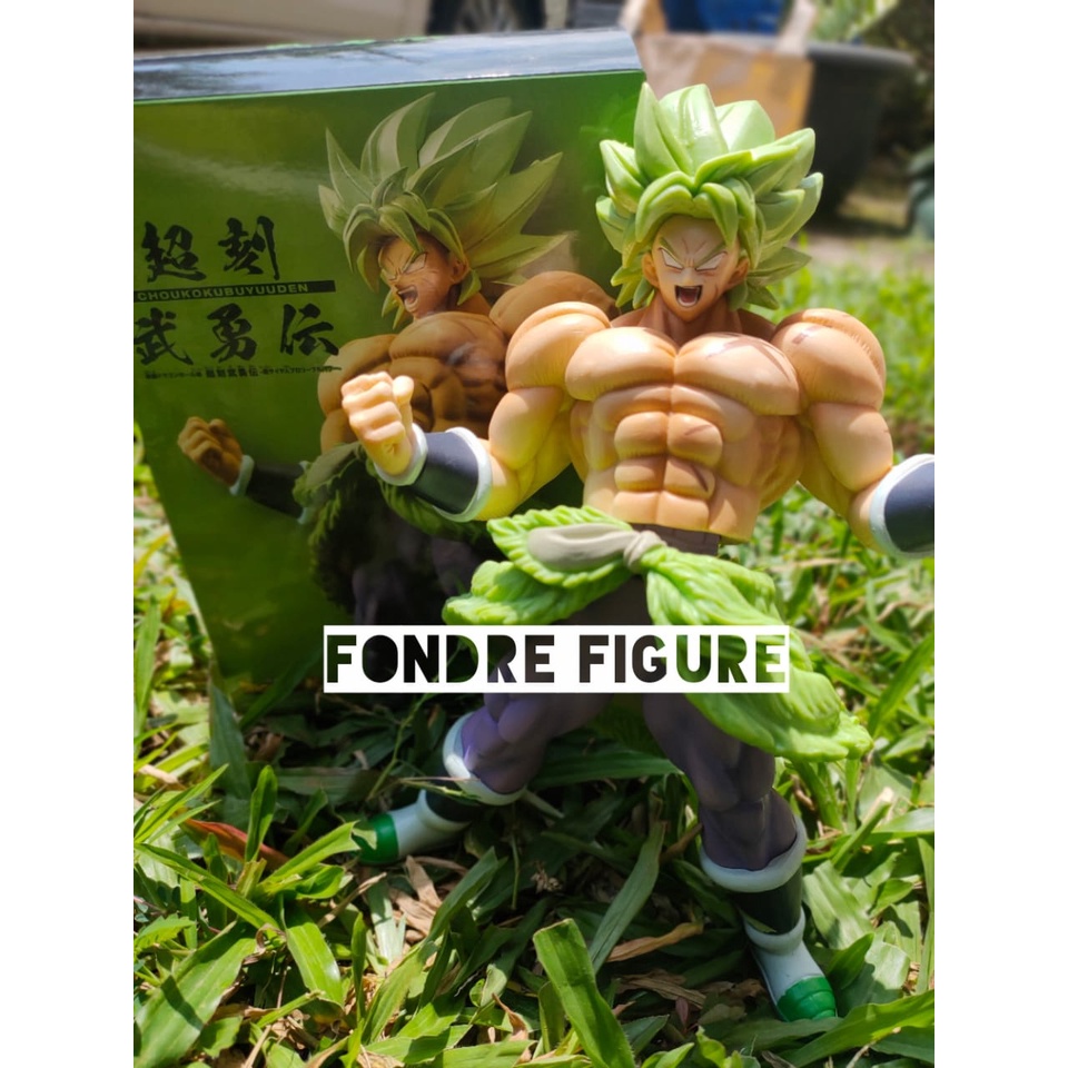 CHOKOKU BUYUDEN SUPER SAIYAN BROLY FULL POWER SS CHOUKOKU DRAGON BALL THE MOVIE BANPRESTO FIGURE KWS
