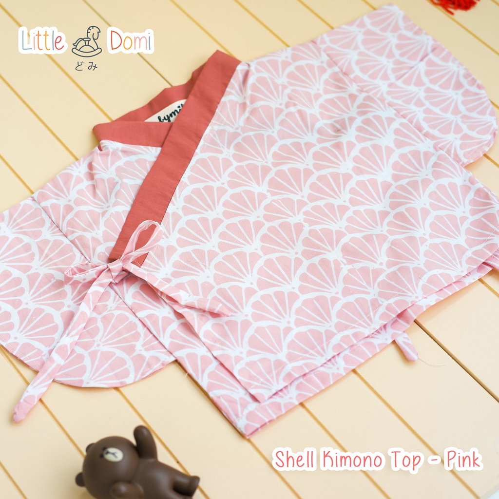 Shell Kimono Top ( Boy / Girl ) - Kimono Bayi- Atasan - Little Domi